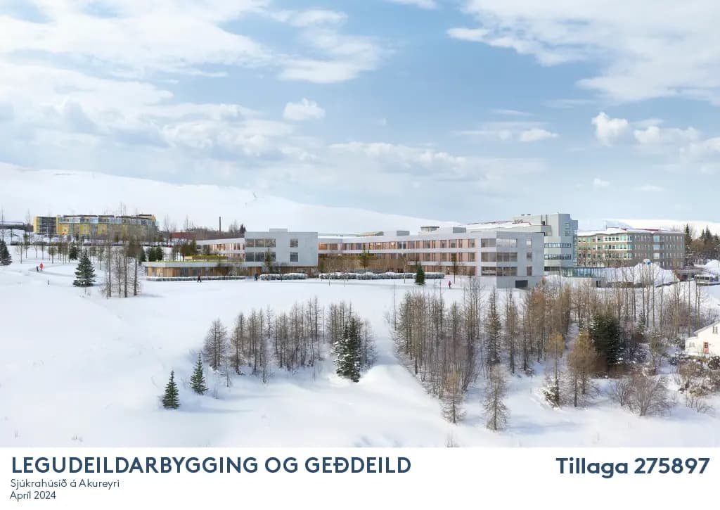 Image of portfolio Legudeildarbygging og Geðdeild