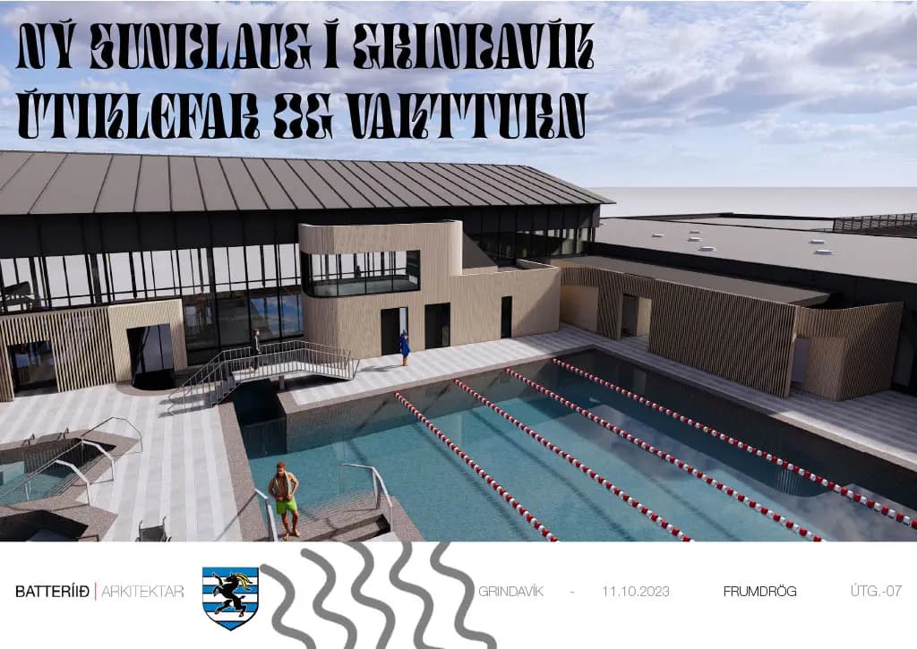Image of portfolio Ný Sundlaug í Grindavík